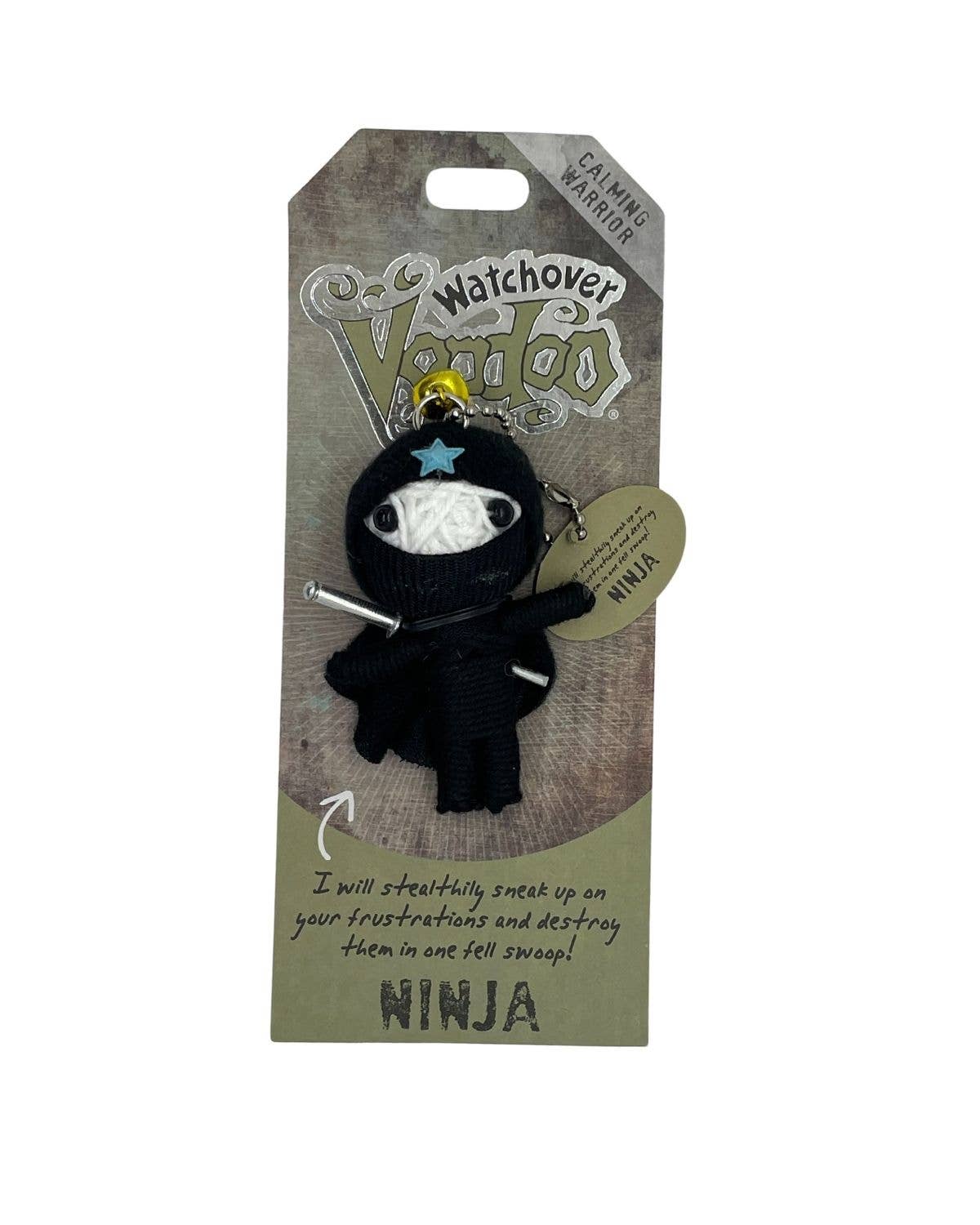 Ninja - Watchover Voodoo Dolls - Keychain – Candle Queen Candles