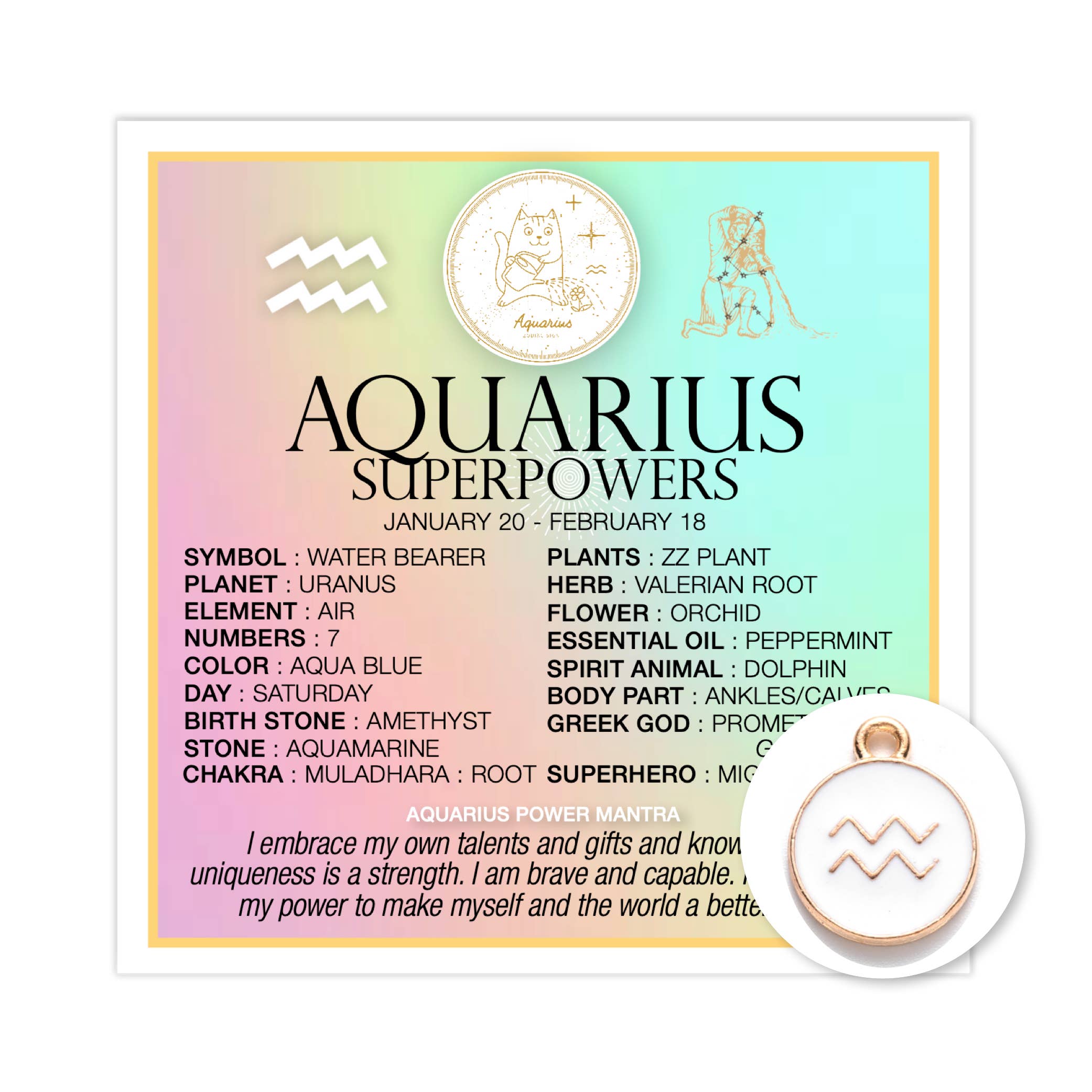 AQUARIUS SUPERPOWERS – Candle Queen Candles