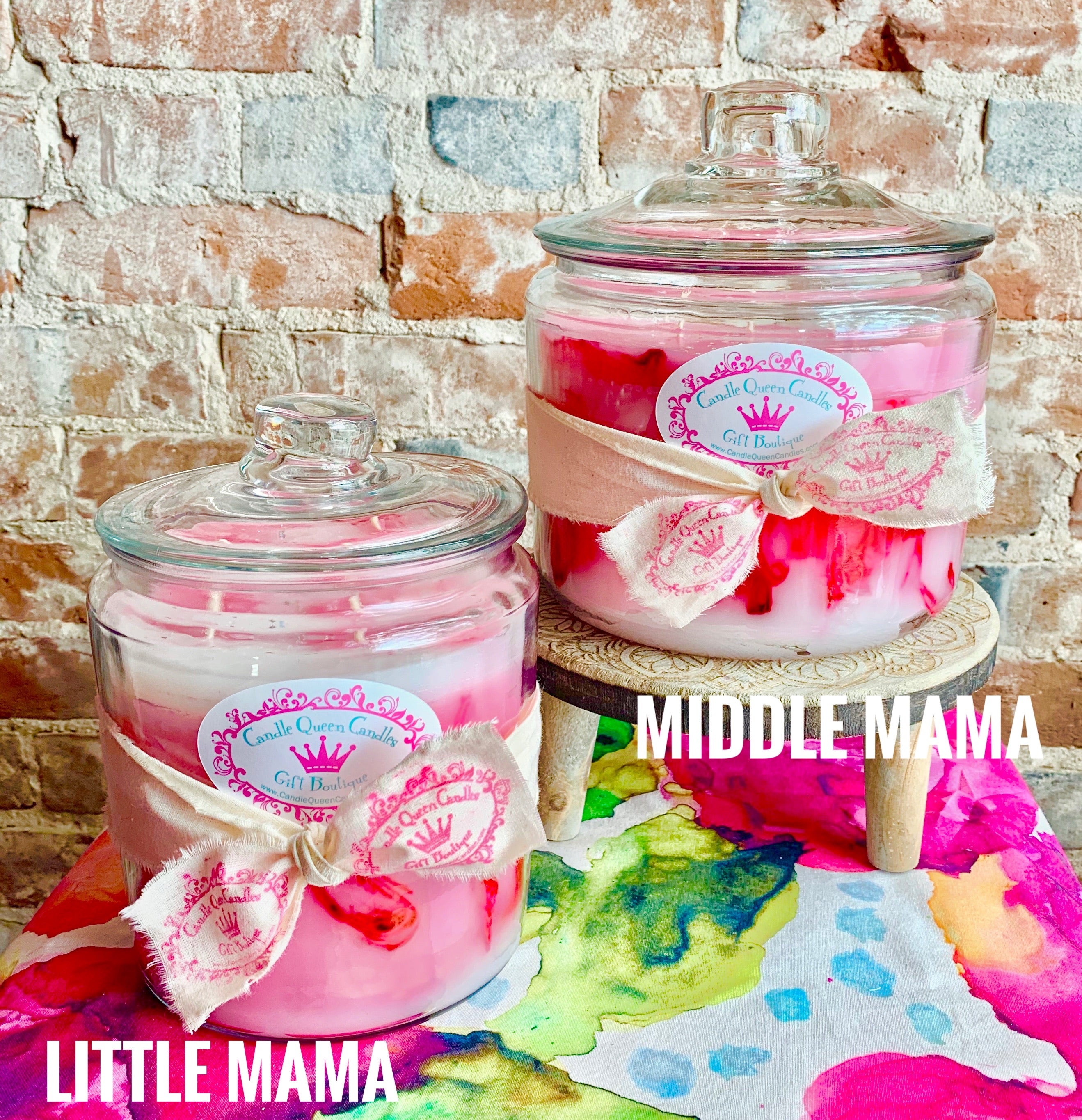 Sparkle 5Wick (3q Quart) Middle Mama Candle Queen Candles