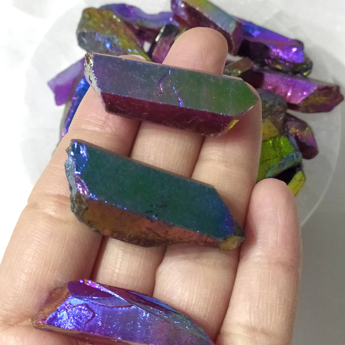 Angel Aura Quartz Point - Candle Queen Candles