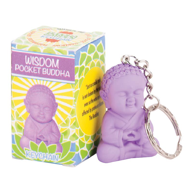 Pocket Buddha Keychain