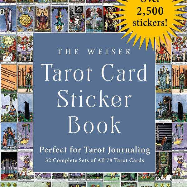 The Weiser Tarot Card Sticker Book: Over 2,500 Stickers