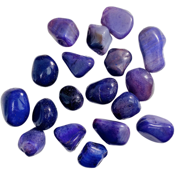 Purple Agate Tumbled