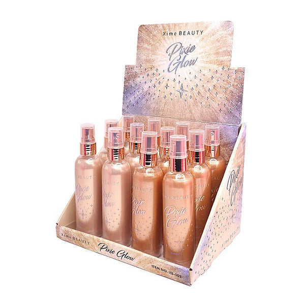 Xime XB-S02 Pixie Glow Gold Body Simmer Spray - 12pc