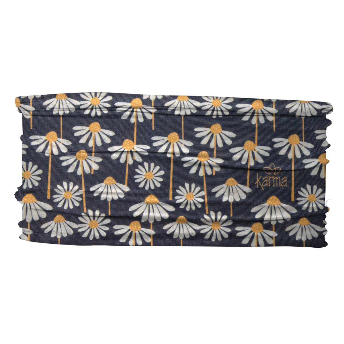 Thin Headband: Lime Floral