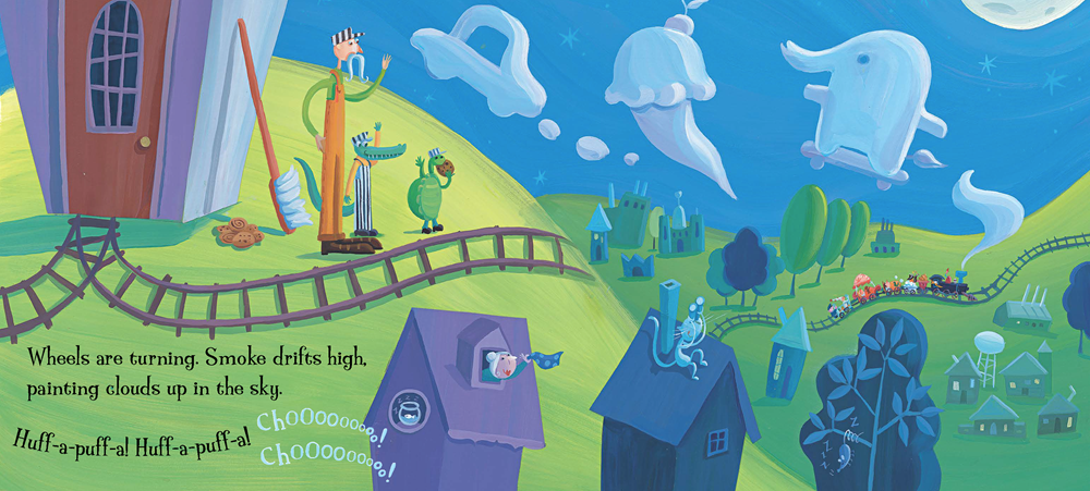 Goodnight Train Board Book, June Sobel
