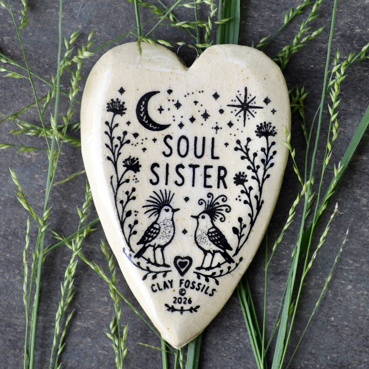 Soul Sister, handmade USA, year round keepsake, boxed gift
