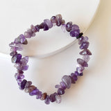Healing Stones | Amethyst | Chip Bracelet |Spiritual Jewelry - Candle Queen Candles