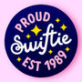 Sticker!  Proud Swiftie Est 1989 Sticker