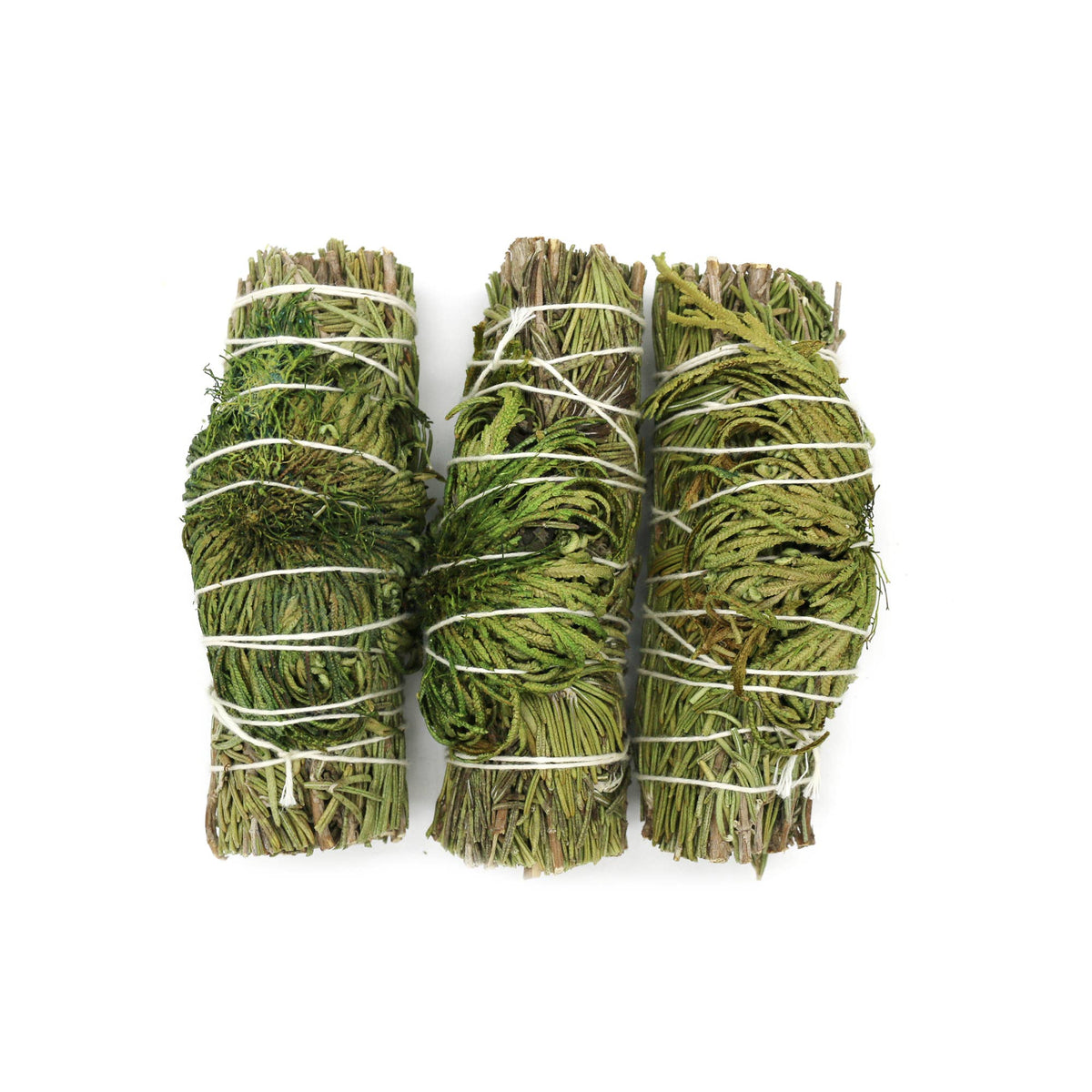 'Jericho Dreams' Floral Rosemary Sage Smudge Stick (4 in.)
