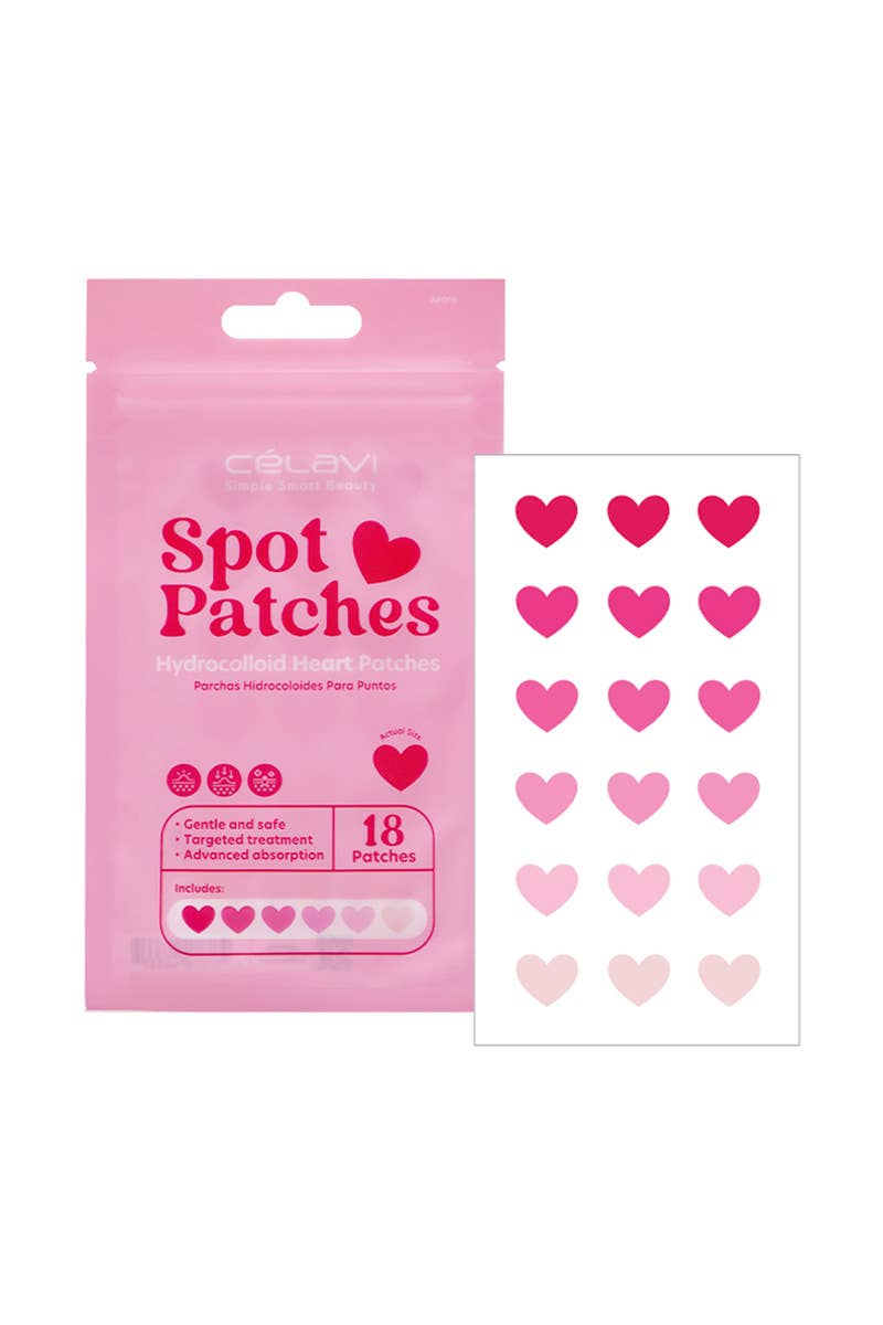 Celavi AP015 Heart Acne Hydrocolloid Spot Patches - 12
