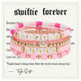 Taylor Swift Bracelet Set Colorful Beads Friendship Bracelet: 6
