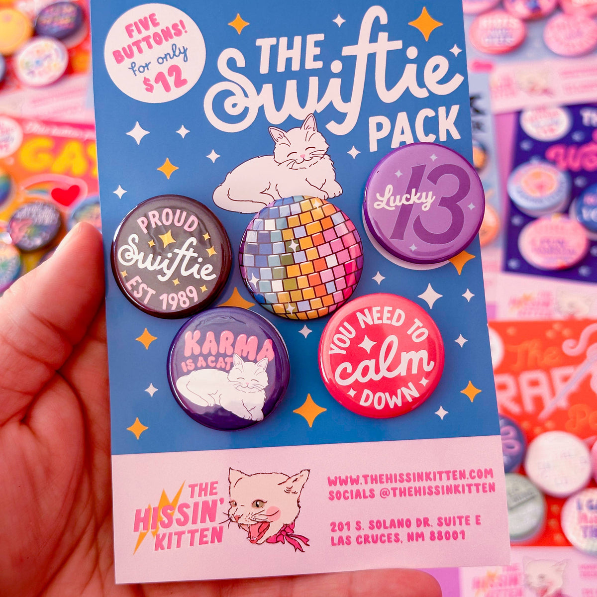 The Swiftie Pack Pins