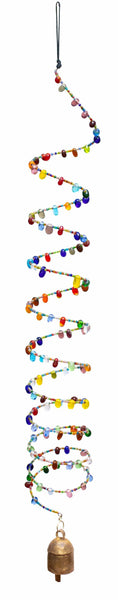 Bouncing Rainbow Colored Beads with NANA Bell
