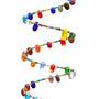Bouncing Rainbow Colored Beads with NANA Bell