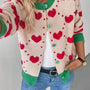 Heart Crochet Cardigan