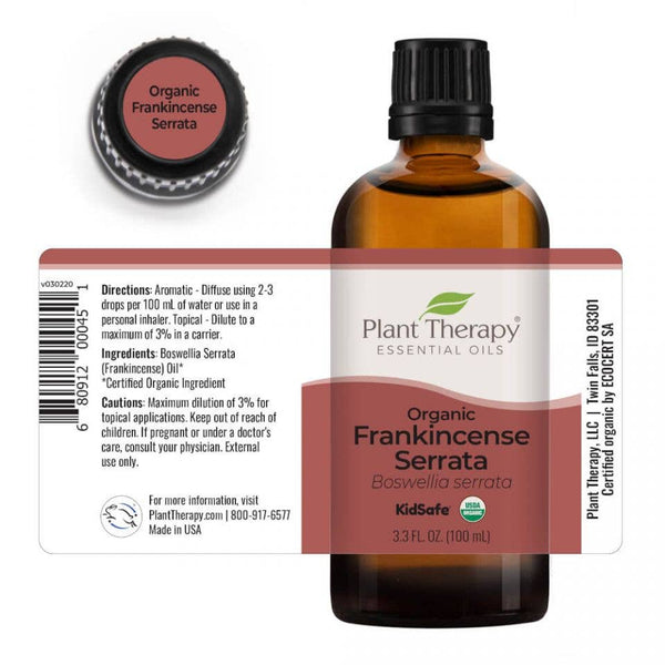 Organic Frankincense Serrata Essential Oil 100 mL
