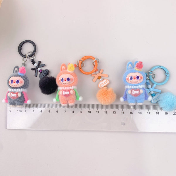 Labubu Hot-Selling Cute Keychain: Multi-Colored