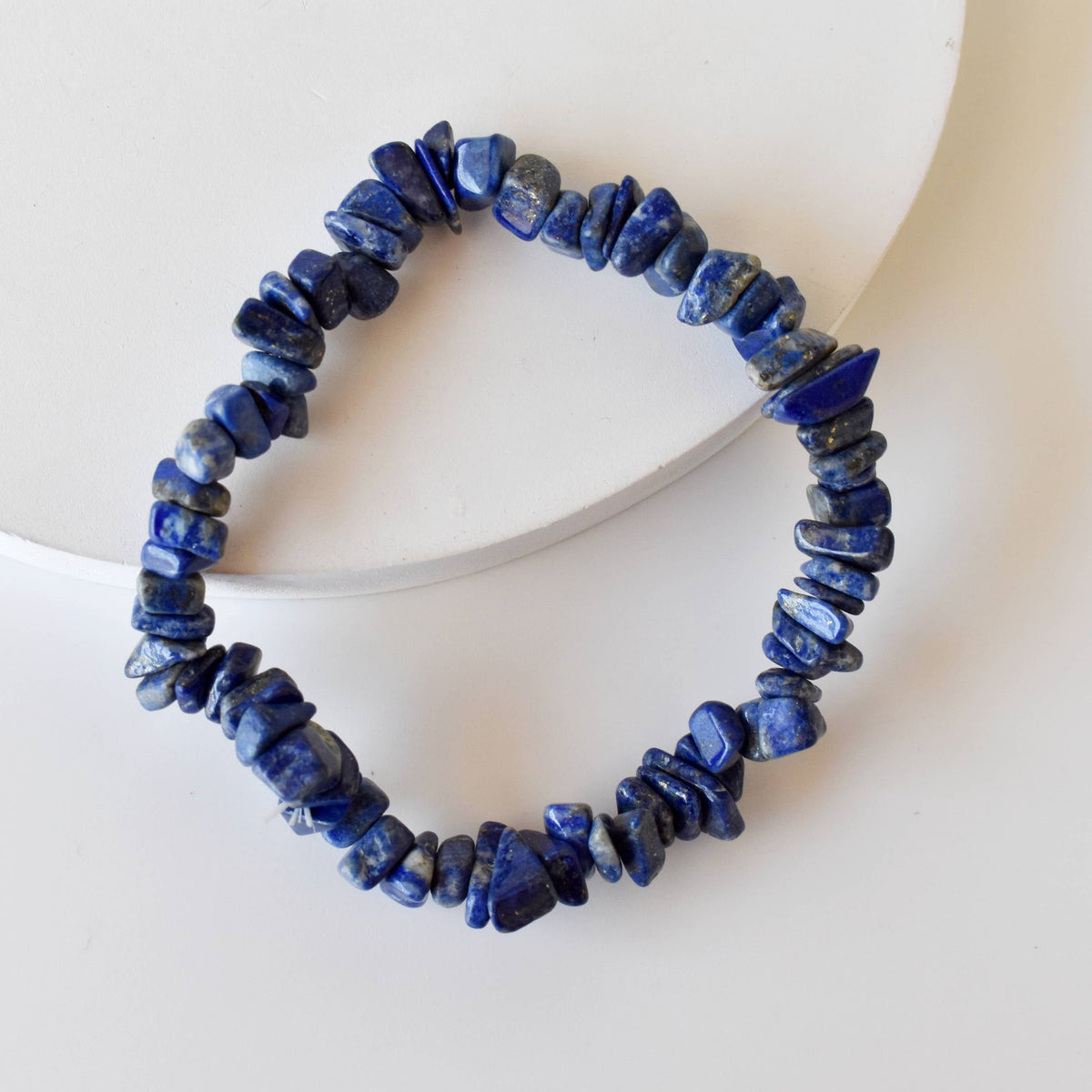 Healing Stone | Lapis Lazuli | Spiritual Gift |Chip Bracelet