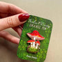 Amanita Mushroom Enamel Pin