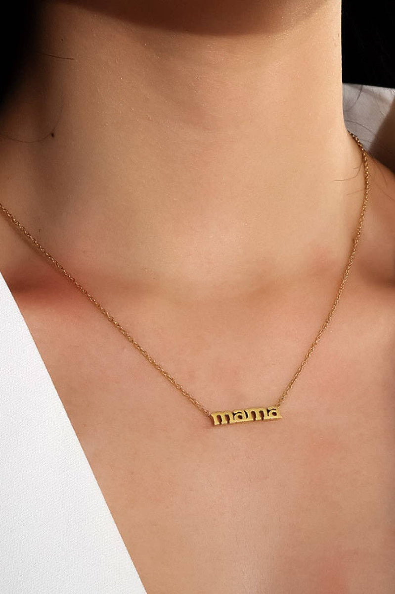 18K Gold Plated Waterproof Stainless Steel Chain Necklace