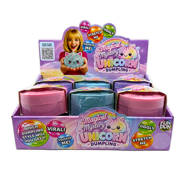 Unicorn Mystery Dumpling Squishy Toy