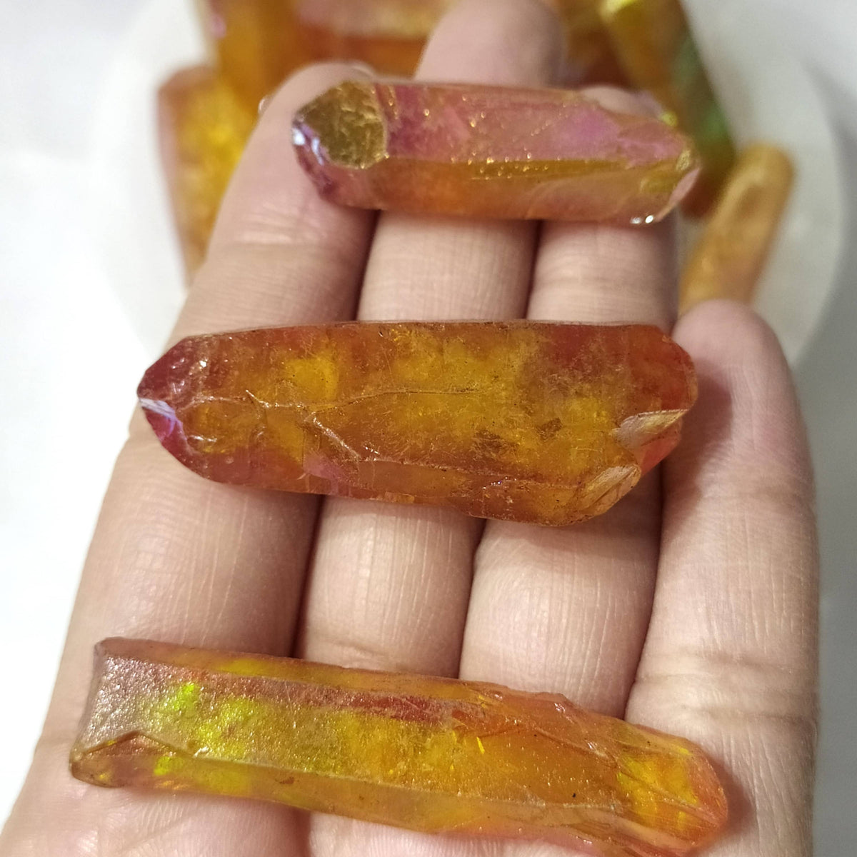 Angel Aura Quartz Point - Candle Queen Candles
