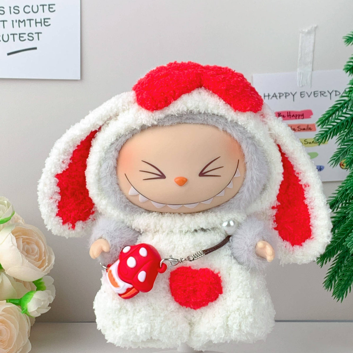 Handmade Crochet Labubu Outfit