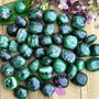 Natural Ruby Zoisite Tumble Healing Energy