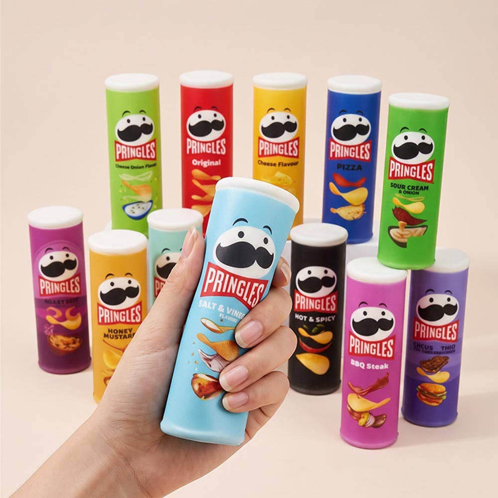 12PCS - Potato Chip Can Squeeze Squishy Stress Relief Toy Set