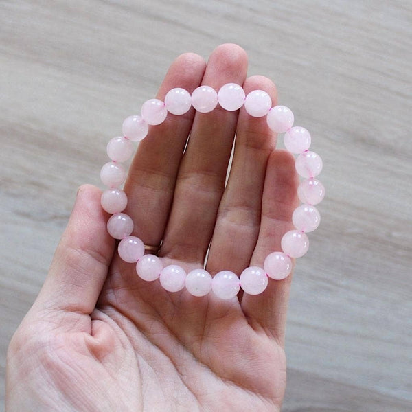 Rose Quartz Bracelet 8mm