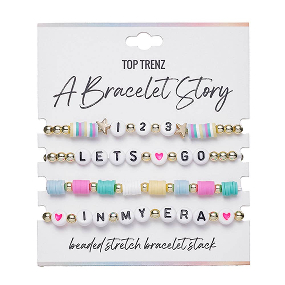 A Bracelet Story - Eras Edition Beaded Stretch Bracelets Set