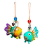 Painted Fish: Assorted With Beads