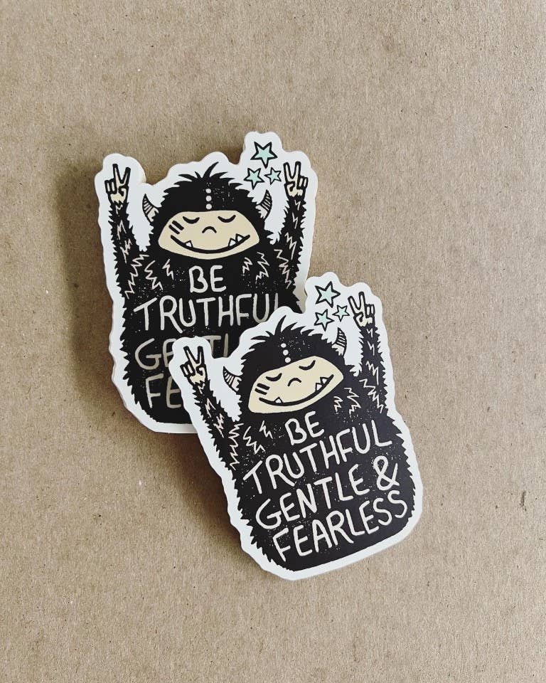 Euphoric Yeti Decorative Stickers