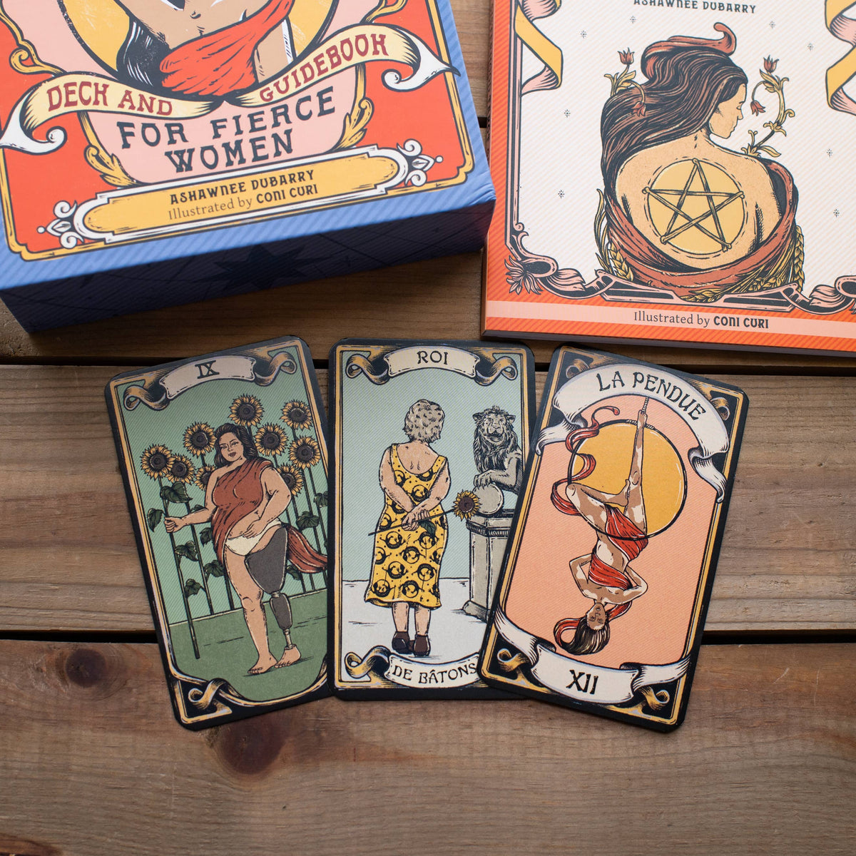 Sacred Sisterhood Tarot (78 Cards & 80 Pages) - Candle Queen Candles