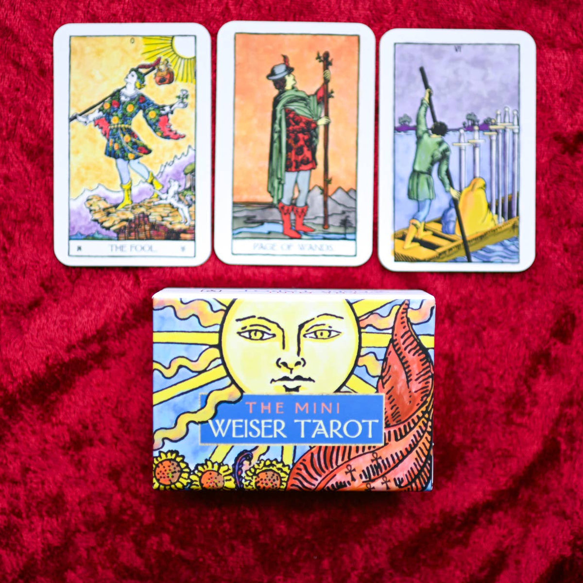 The Mini Weiser Tarot (78 Full-Color Cards, Mini RWS Deck)