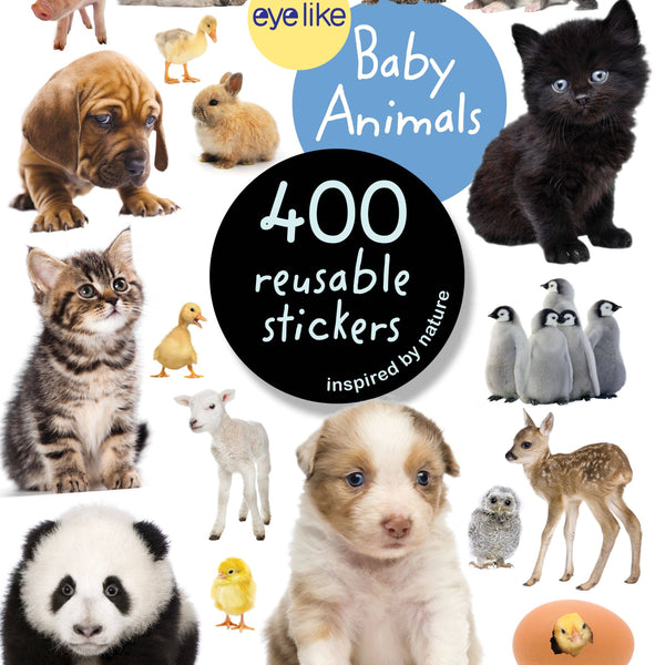 Eyelike Stickers: Baby Animals: Trade Paperback