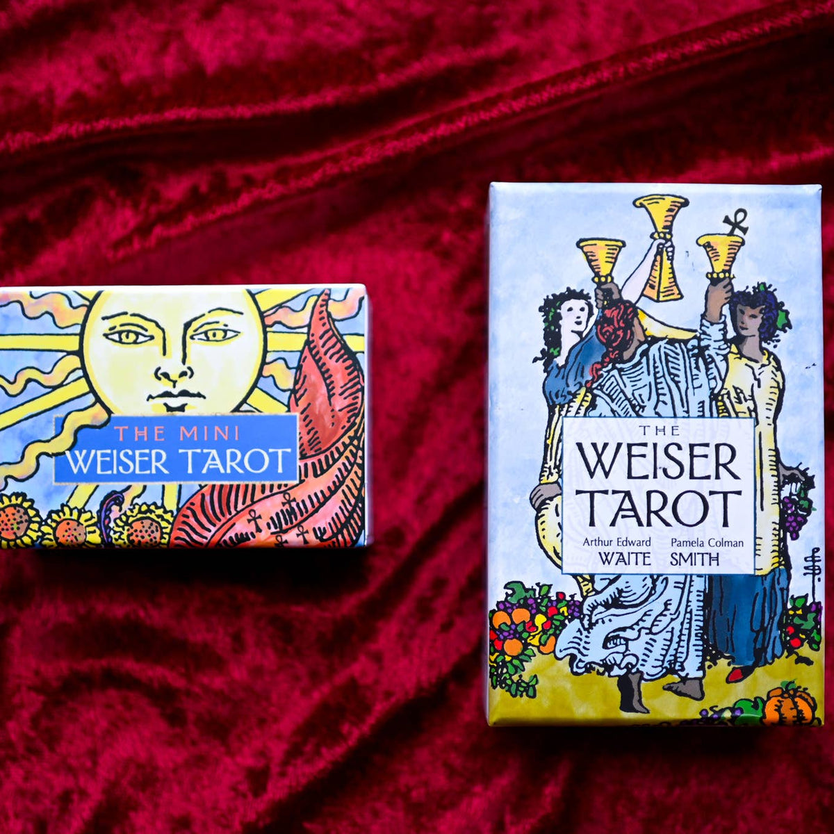 The Mini Weiser Tarot (78 Full-Color Cards, Mini RWS Deck)