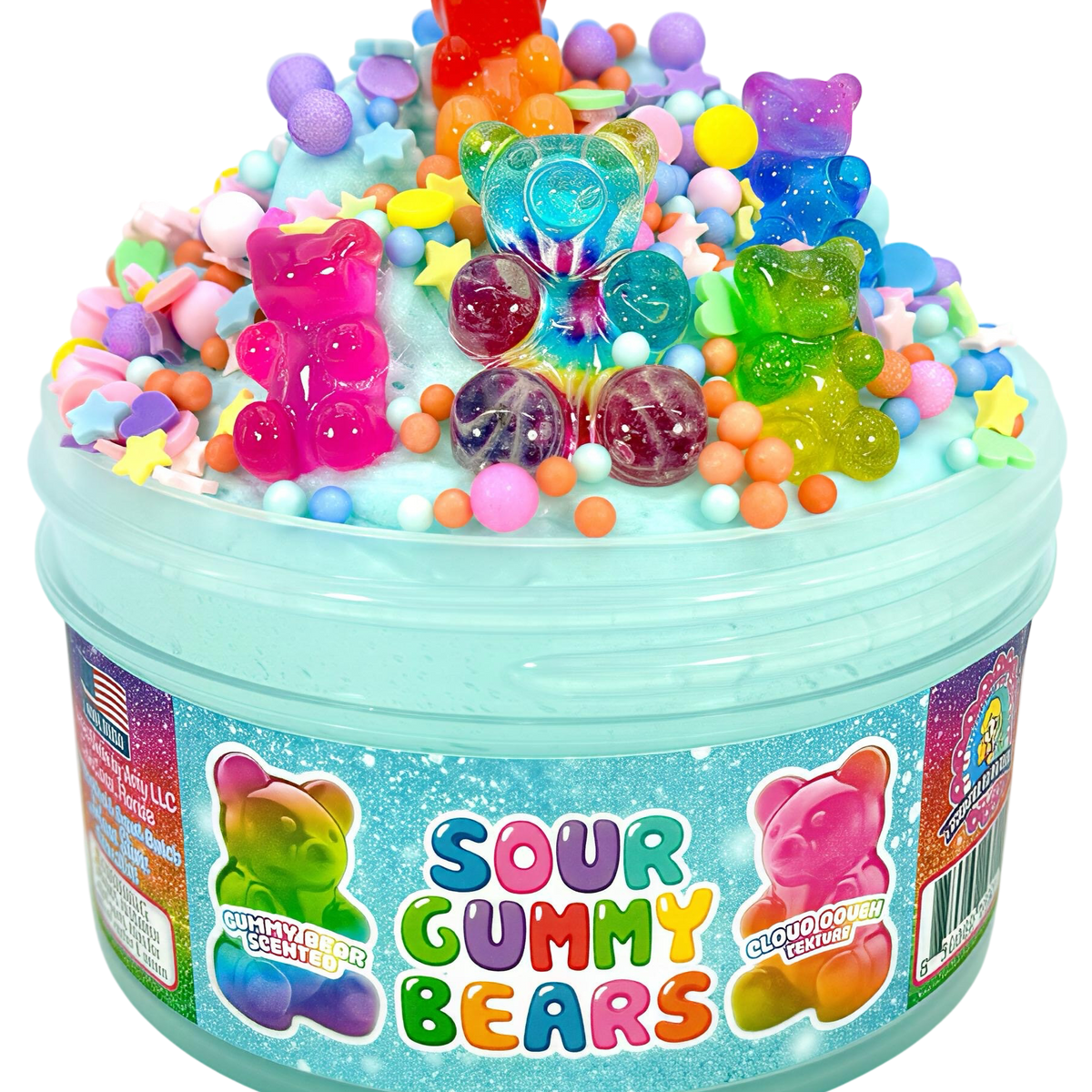 Sour Gummy Bears Slime