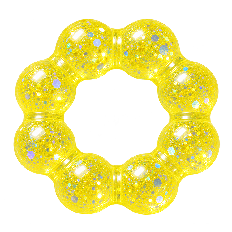 Fun Doh Squishy Sparkle Glitter Sensory Bracelet- 12/Display: Wholesale Price