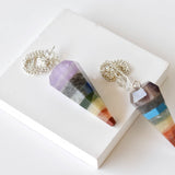 Dowsing Pendulum | Chakra Pendulum | Faceted Pendulums: Faceted - Candle Queen Candles