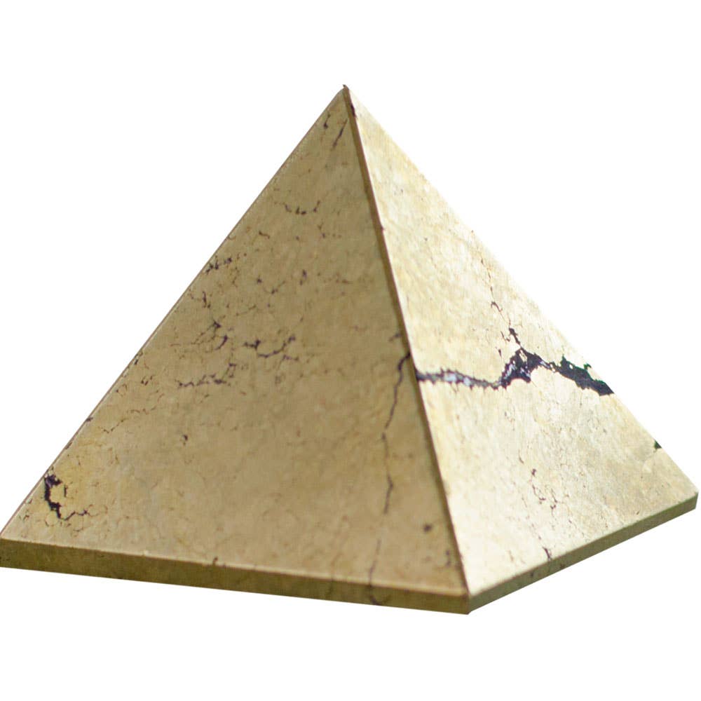 Gemstone Pyramid - Pyrite (Each) - Candle Queen Candles