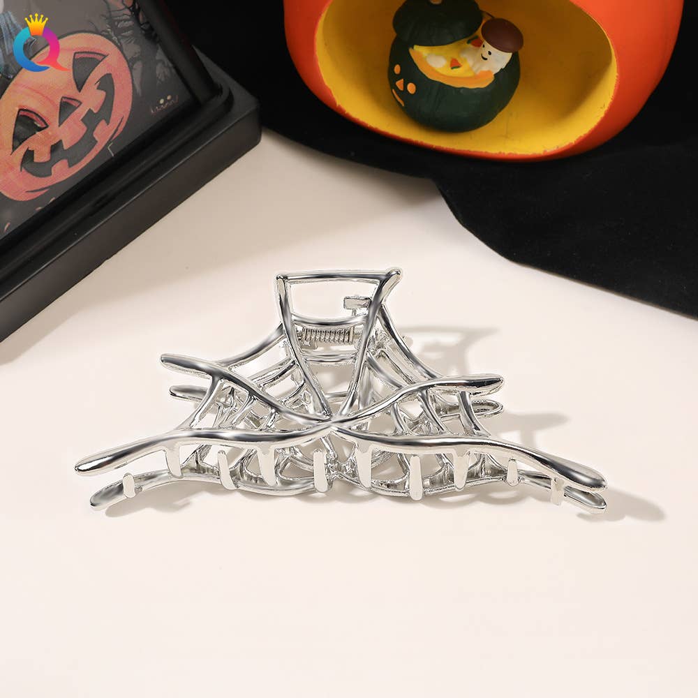 Halloween Hair Clip Metal Spider Hair Clip claw