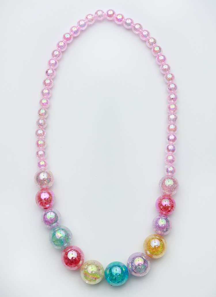 Watercolor Necklace: White