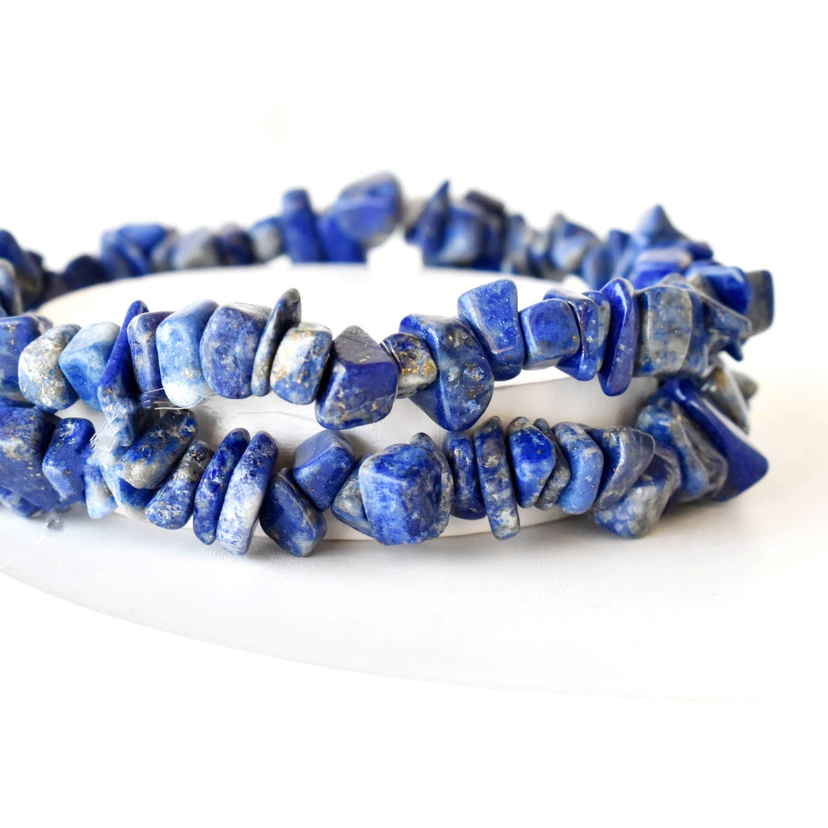 Healing Stone | Lapis Lazuli | Spiritual Gift |Chip Bracelet