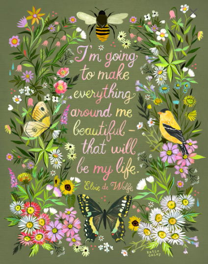 Everything Around Me | Nature Print: 11 x 14