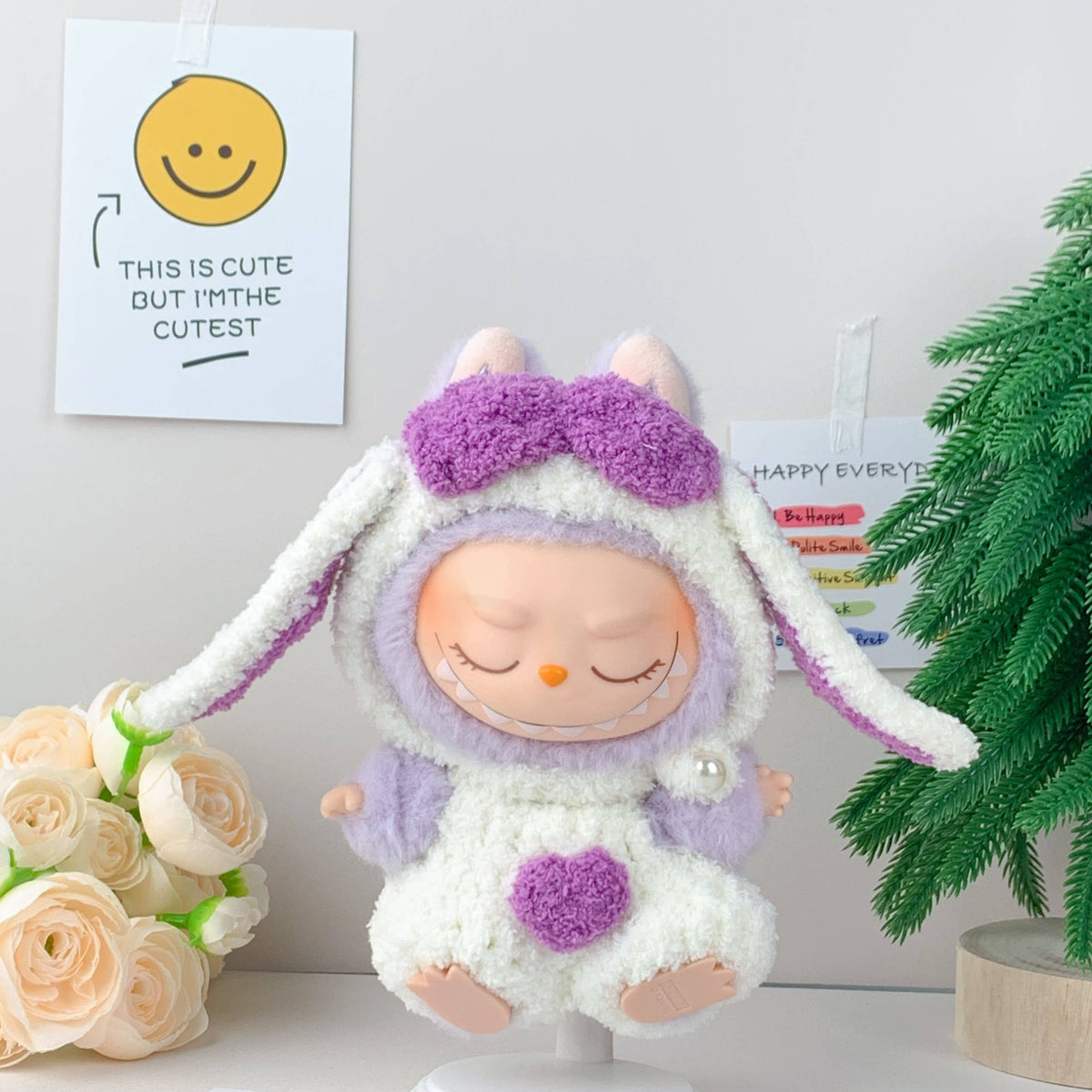 Handmade Crochet Labubu Outfit