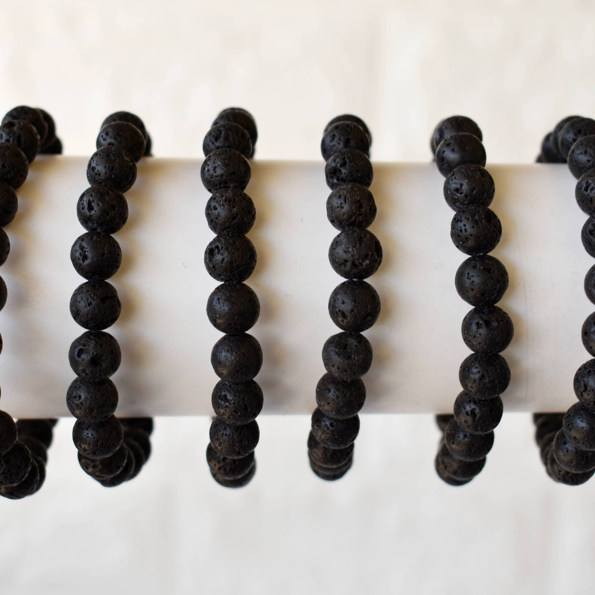 Crystal Bracelet | Lava Bracelet | Healing Gemstone Bracelet: 8mm