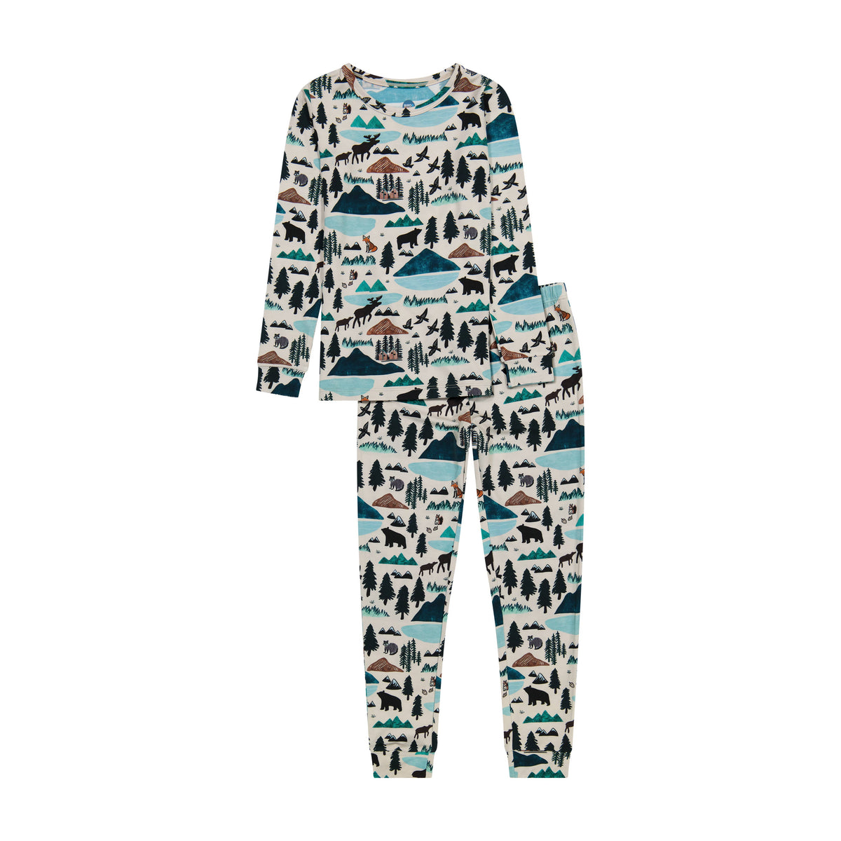 Kids Bamboo Pajamas - Into The Wild Mountain : 2
