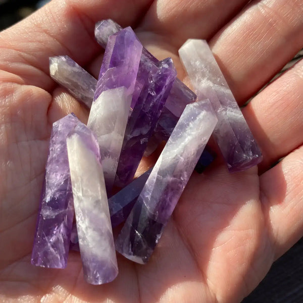 Amethyst Crystal Points Mini Gemstone Towers